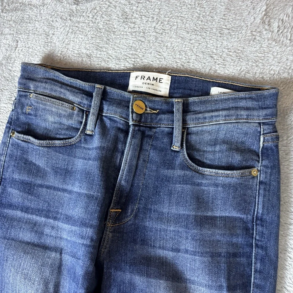 FRAME Denim Womens Jeans 25 Blue Le High‎ Skinny Stretch Denim